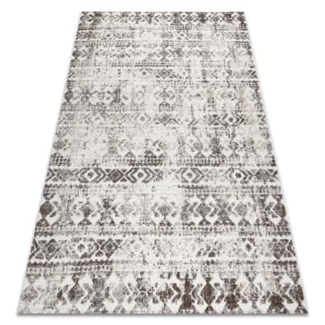 Dywan Strukturalny SOLE D3732 Aztecki, romby - płasko tkany – miniatura 1