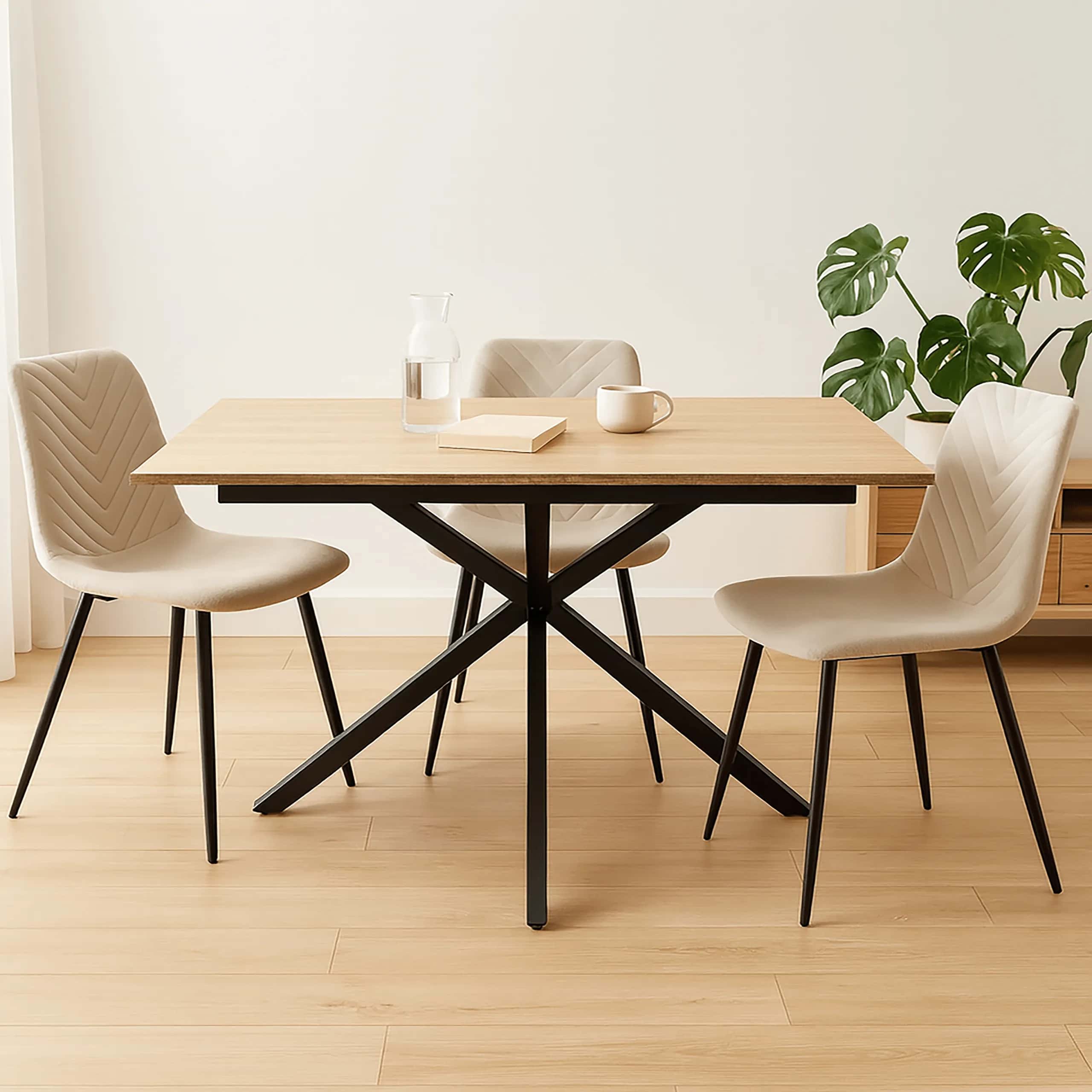 Stół LEANDER 120-160×80×75 złoty dąb – miniatura 9