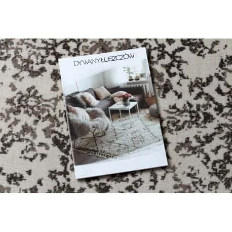 Dywan Vintage 22208765 beż rozeta klasyczny – miniatura 2