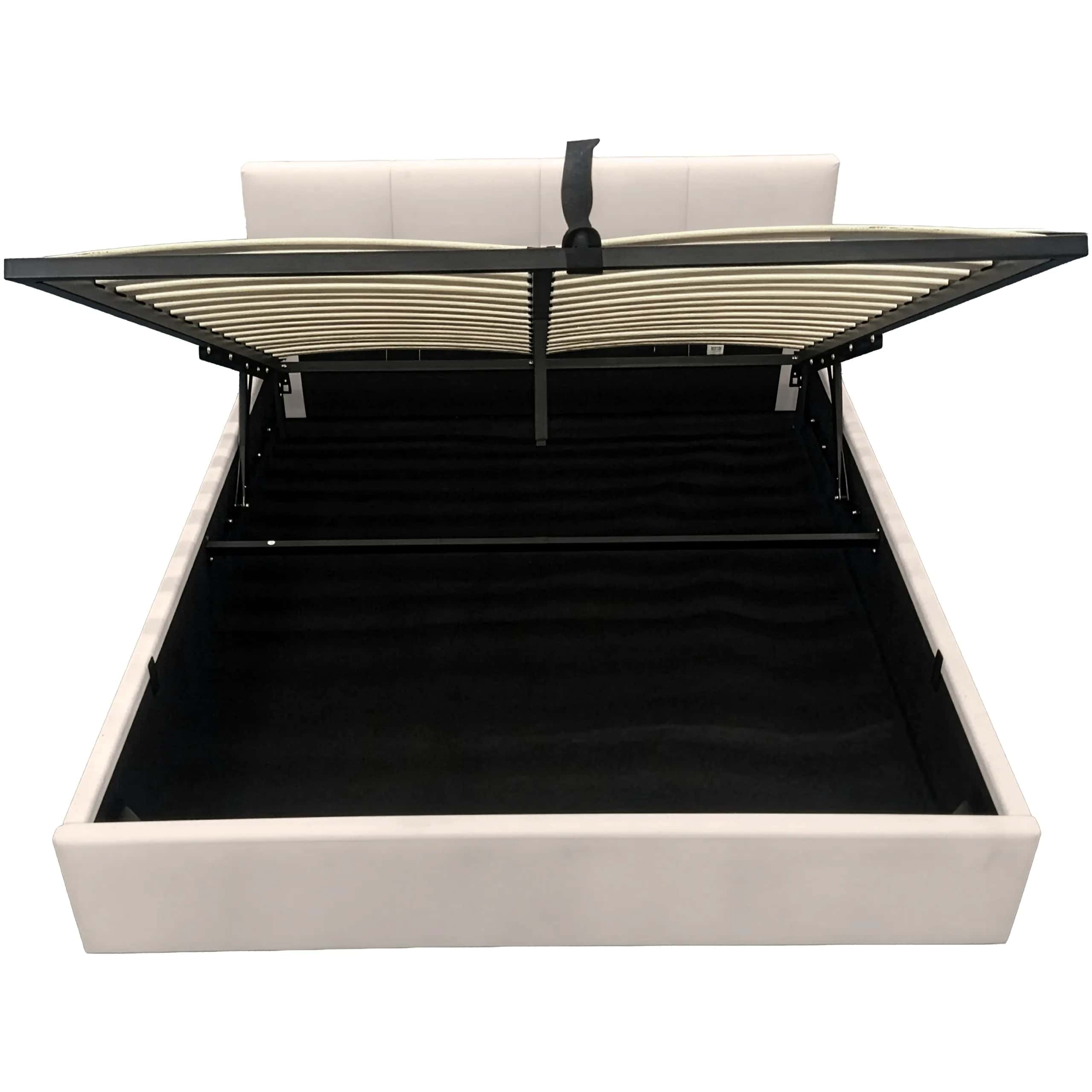 LT103 Łóżko Quadro 140x2x81 taupe – miniatura 6