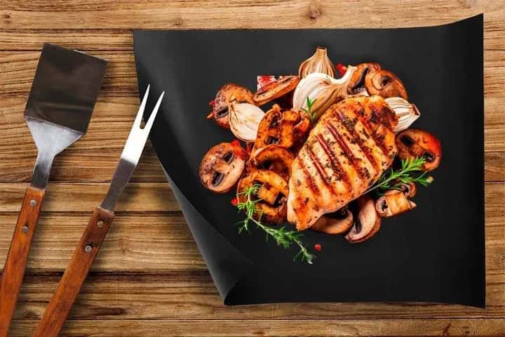 M06 Mata grill. tefl. 40x33 cm - zestaw – miniatura 3