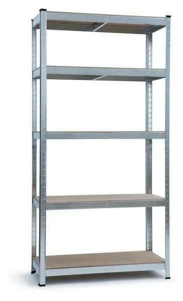 HD40002 Regał met 2 szt.150x75x30cm stal – miniatura 1