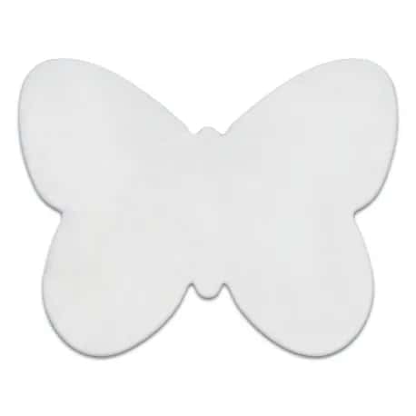 Dywan SHAPE 3150 Motyl Shaggy - kość słoniowa pluszowy, antypoślizgowy, do prania – miniatura 4