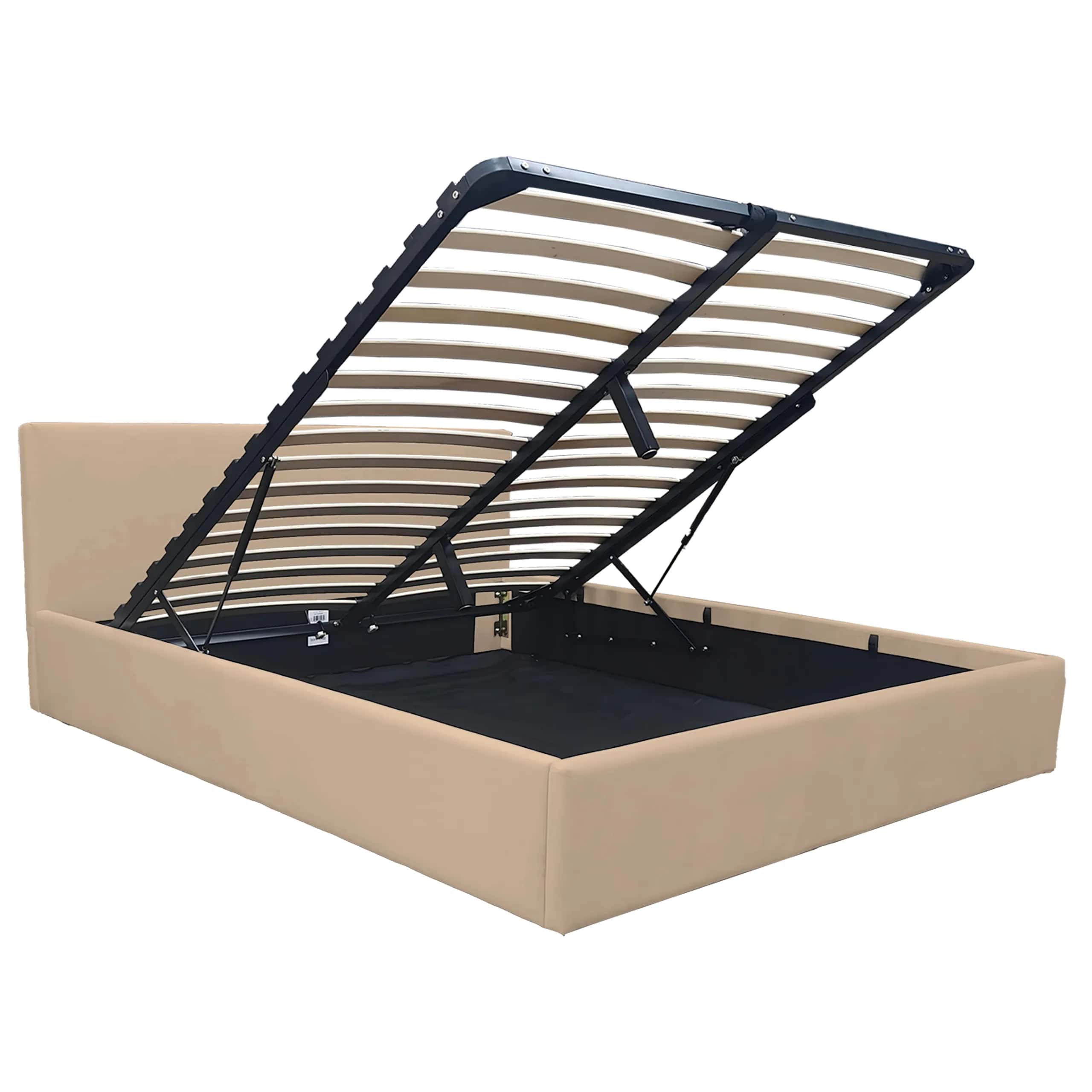 LT101 Łóżko Velio 160x2x80 złoty brąz – miniatura 6