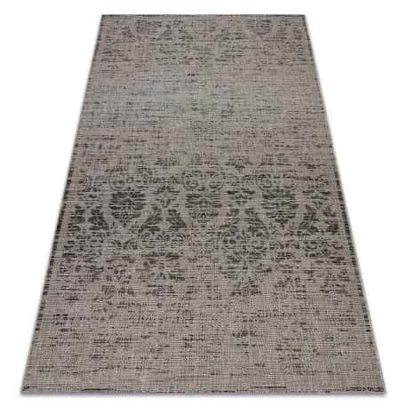 DYWAN SZNURKOWY SIZAL FLOORLUX 20211 srebrny / CZARNA – miniatura 1