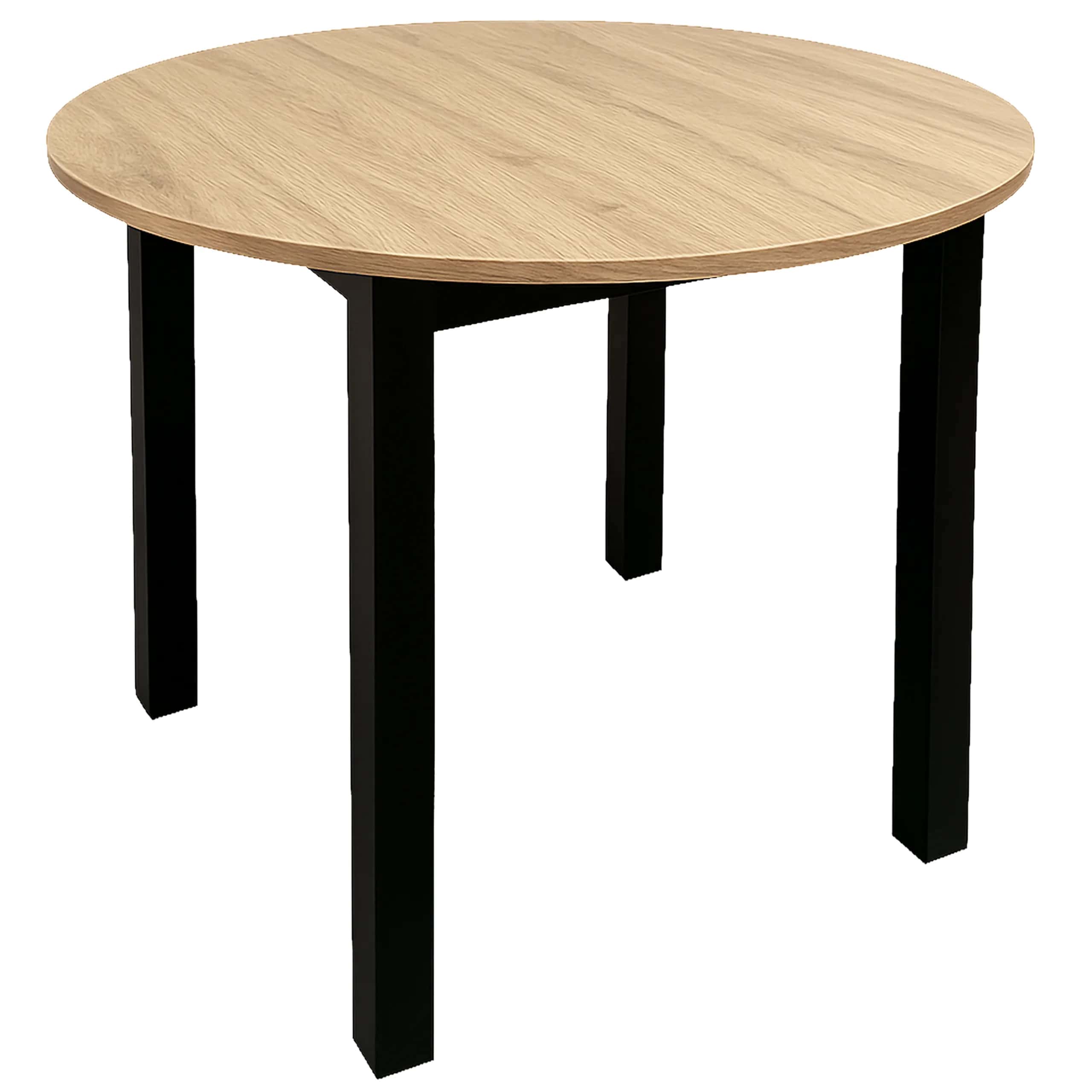 SJ211D Stół Wiktor fi 110x76cm Dąb – miniatura 8