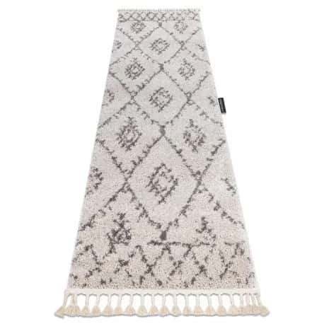Dywan, Chodnik BERBER FEZ krem - do kuchni, przedpokoju, na korytarz – miniatura 1