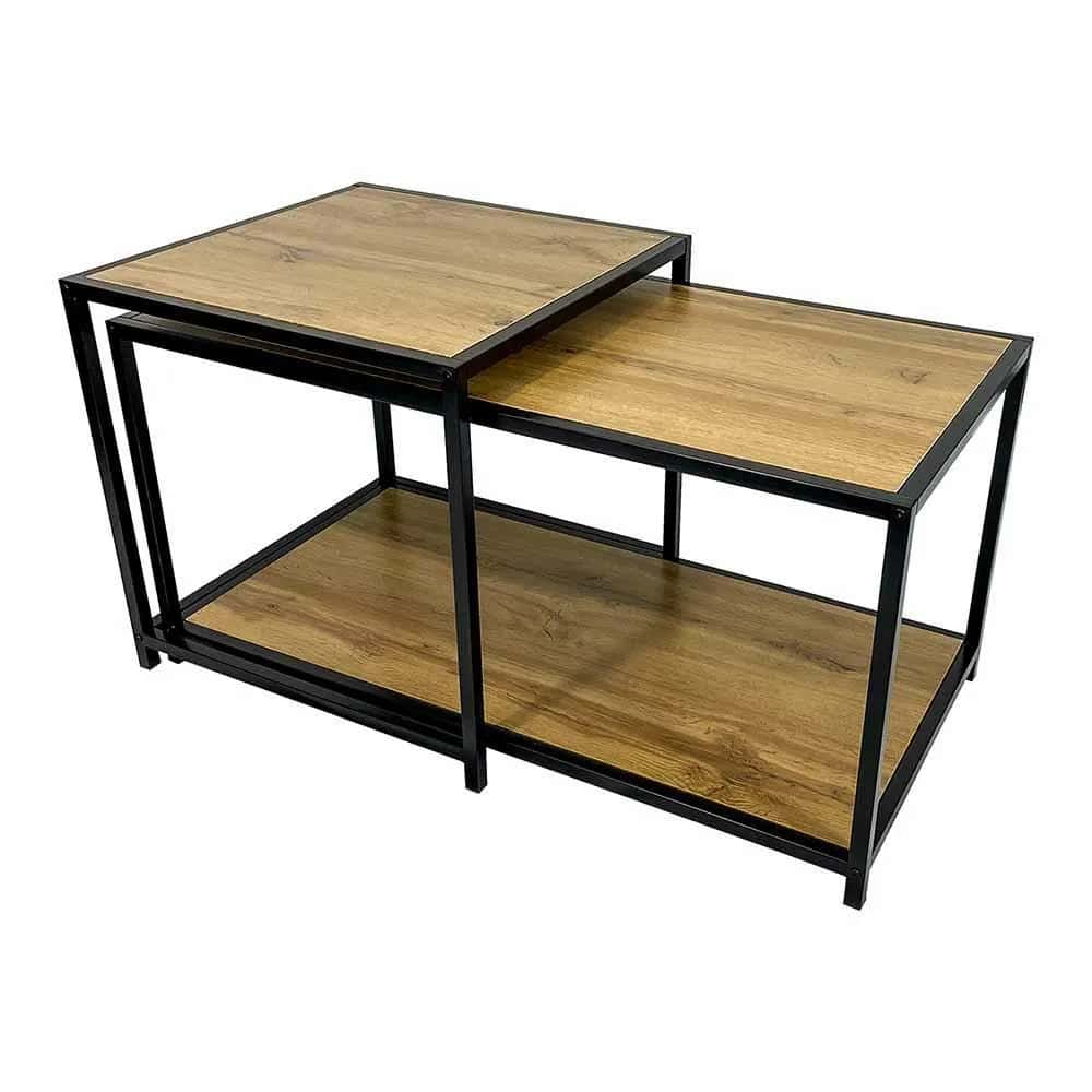 SK121D Stoliki kawow 90x45/50x50 DĄB KKK – miniatura 1