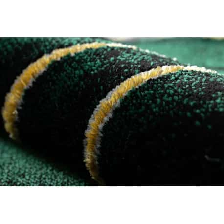 Dywan EMERALD ekskluzywny 1022 glamour, stylowy geometryczny, marmur butelkowa zieleń / złoty – miniatura 5