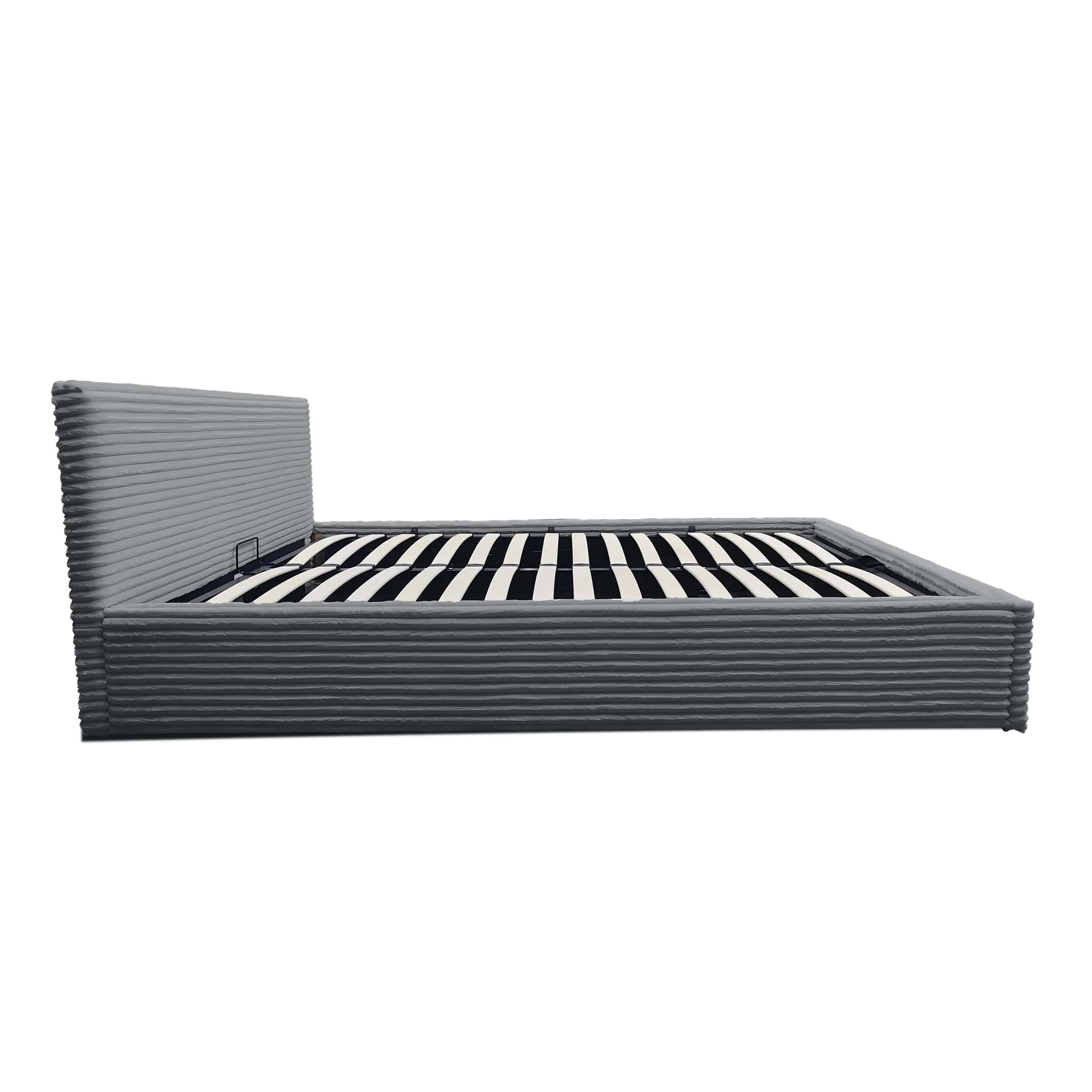 LT100 Łóżko Cordo 160x2x80 szary – miniatura 3