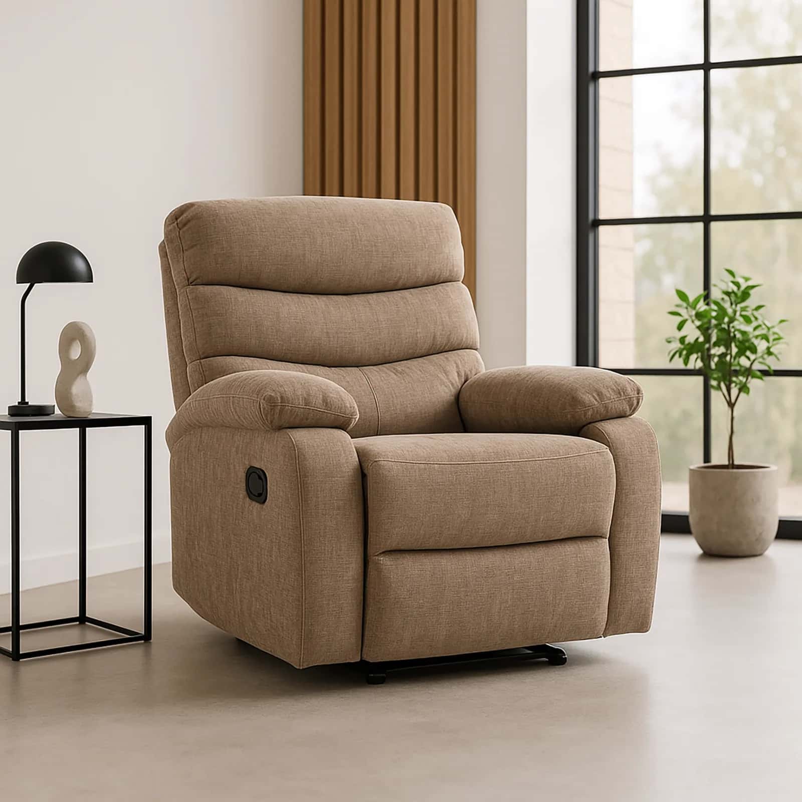 Fotel szenil recliner CASPER taupe – miniatura 5