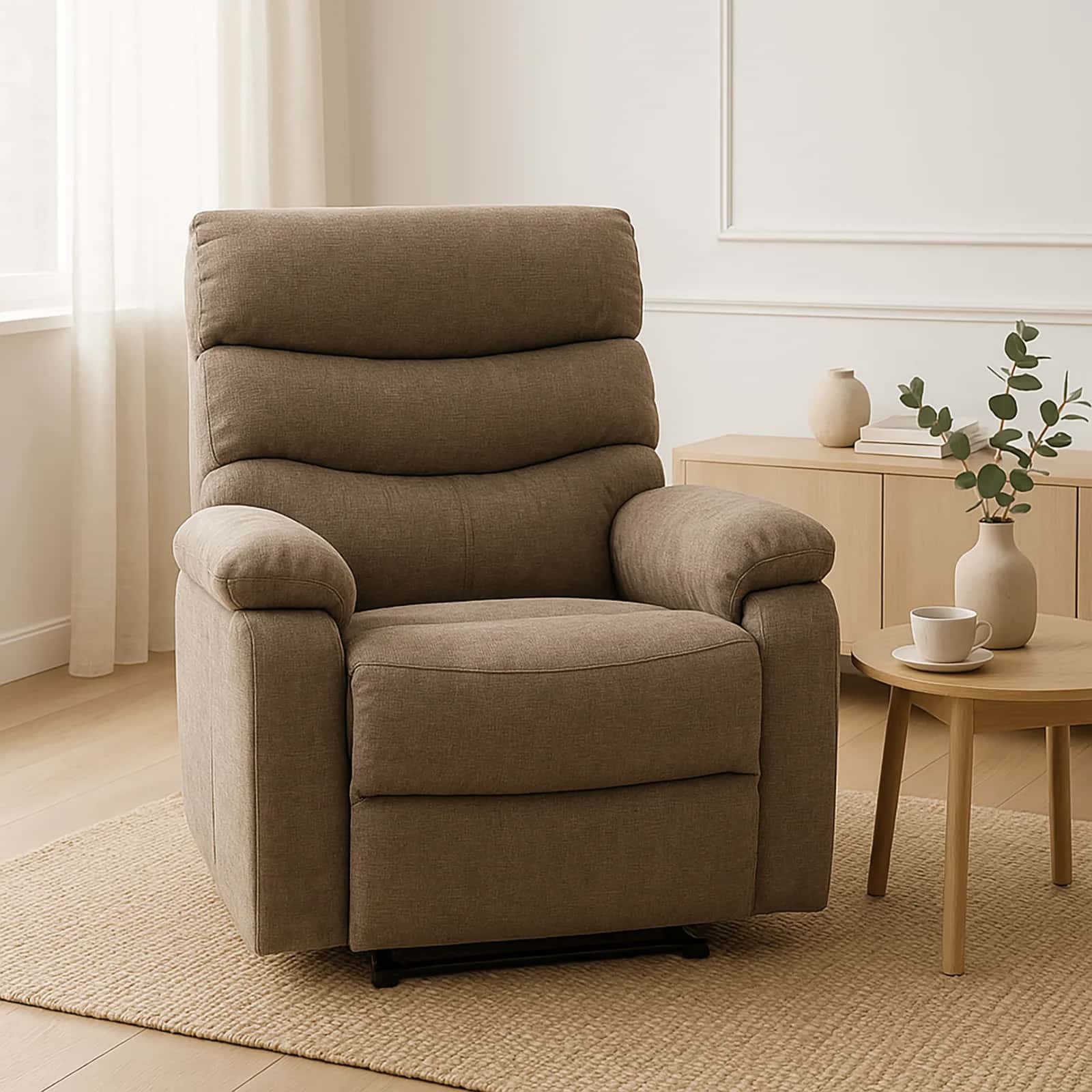 Fotel szenil recliner CASPER taupe – miniatura 6