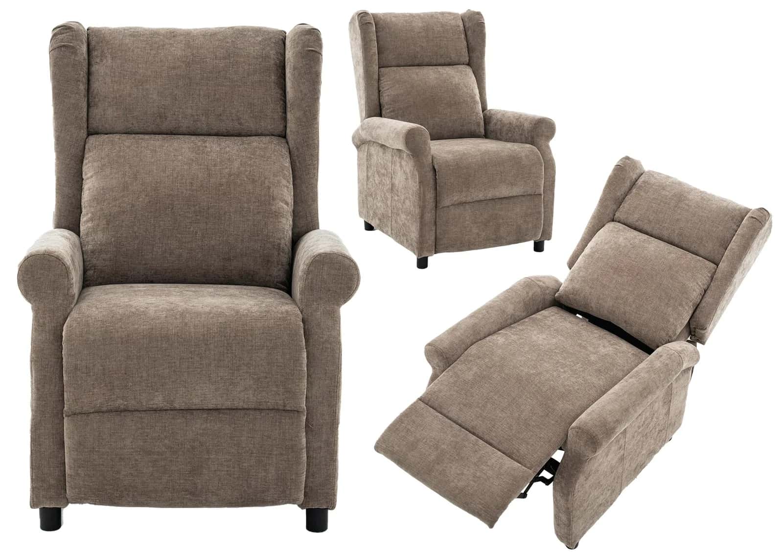 FW105 FOTEL FILIP Szen. Brąz Recliner – miniatura 6