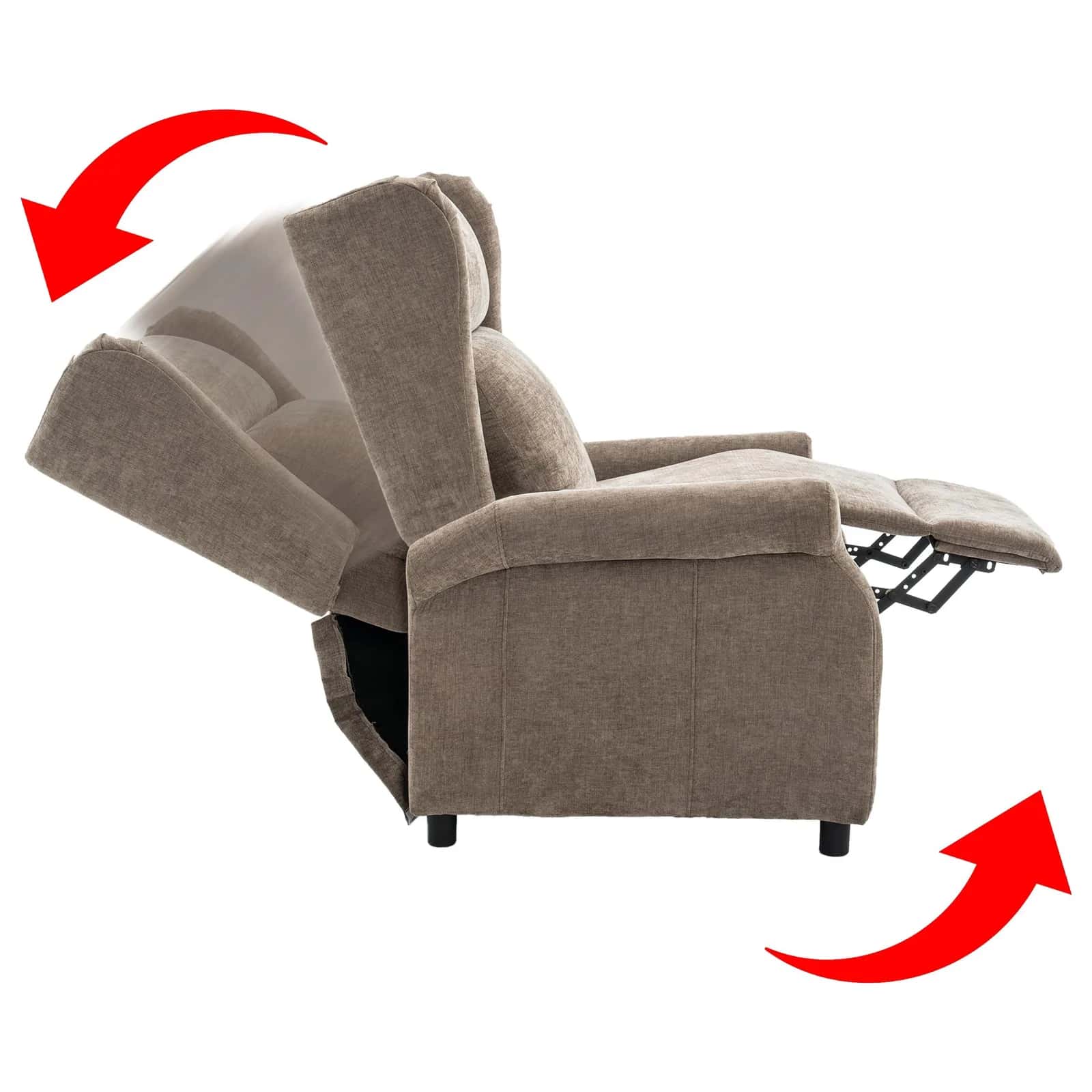 FW105 FOTEL FILIP Szen. Brąz Recliner – miniatura 2