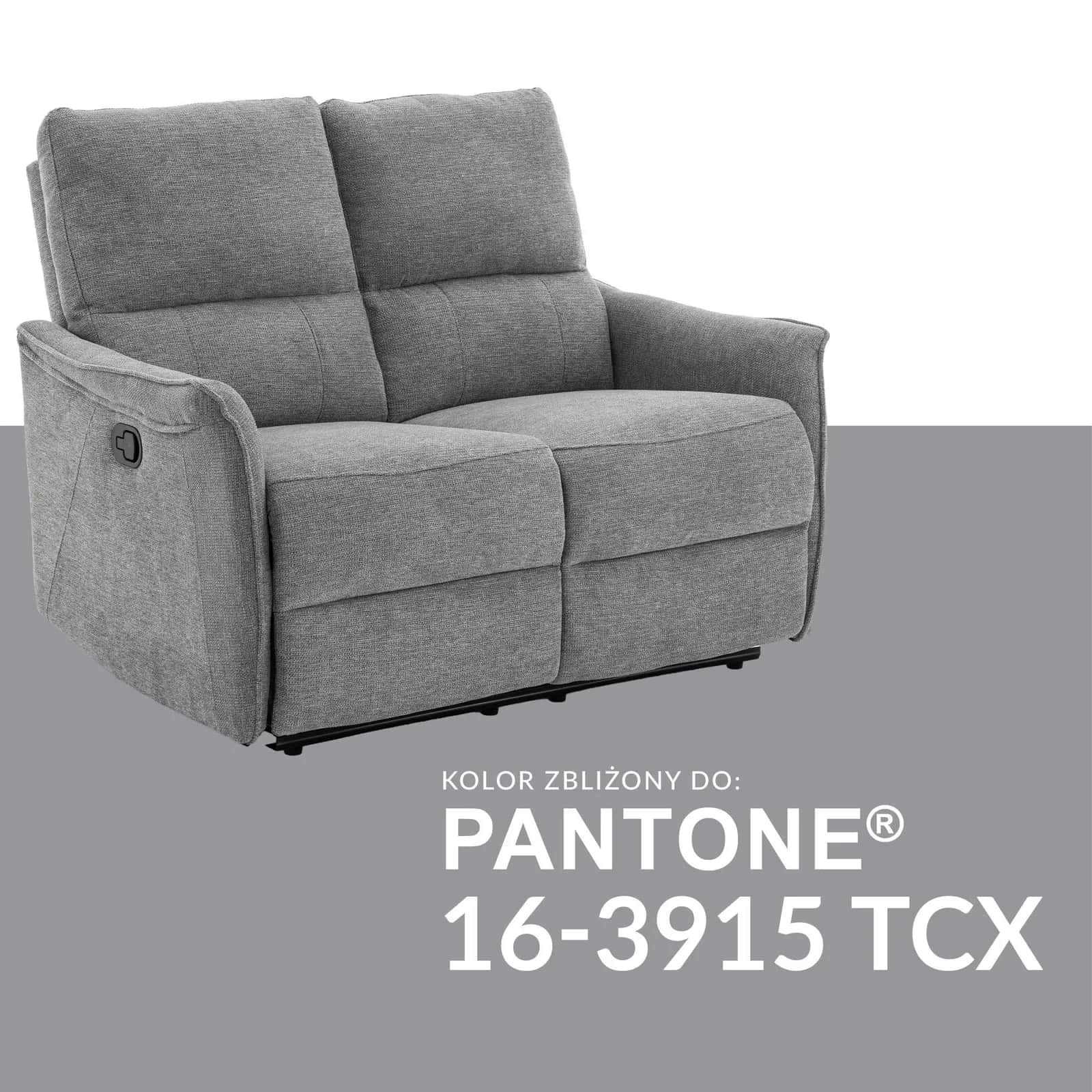 Fotel duo szenil recliner NORMAN szary – miniatura 8
