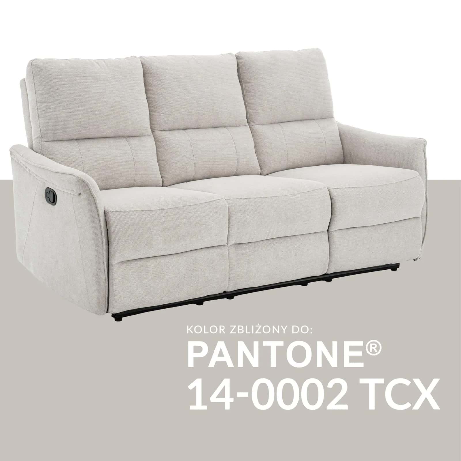 FW106-3 FOTEL TIMO TRIO Szen. Beż Recliner – miniatura 6