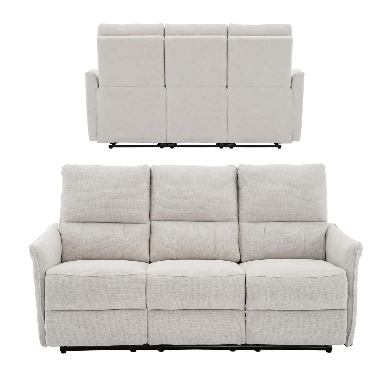 FW106-3 FOTEL TIMO TRIO Szen. Beż Recliner – miniatura 2