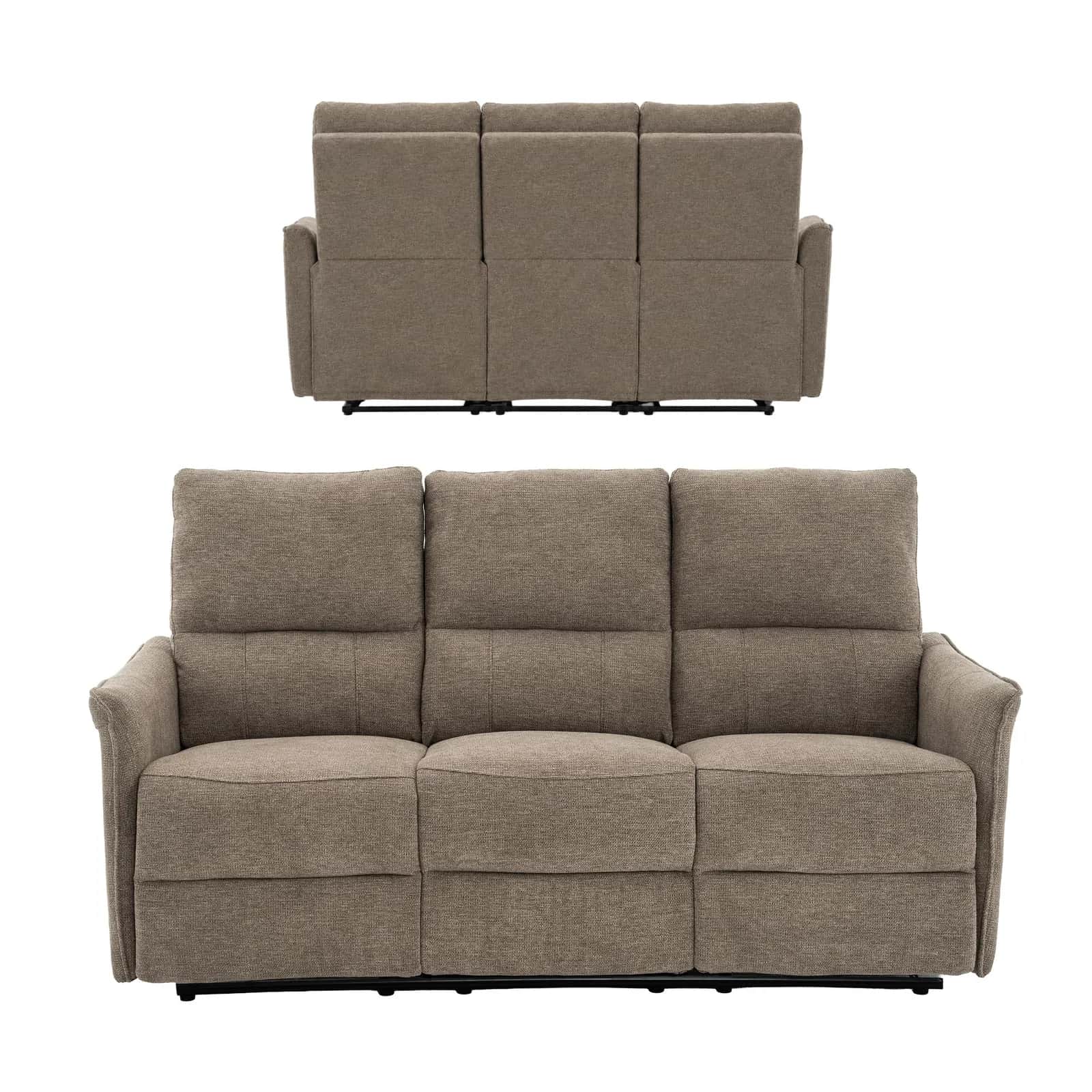 FW106-3 FOTEL TIMO TRIO Szen. Brąz Recliner – miniatura 2