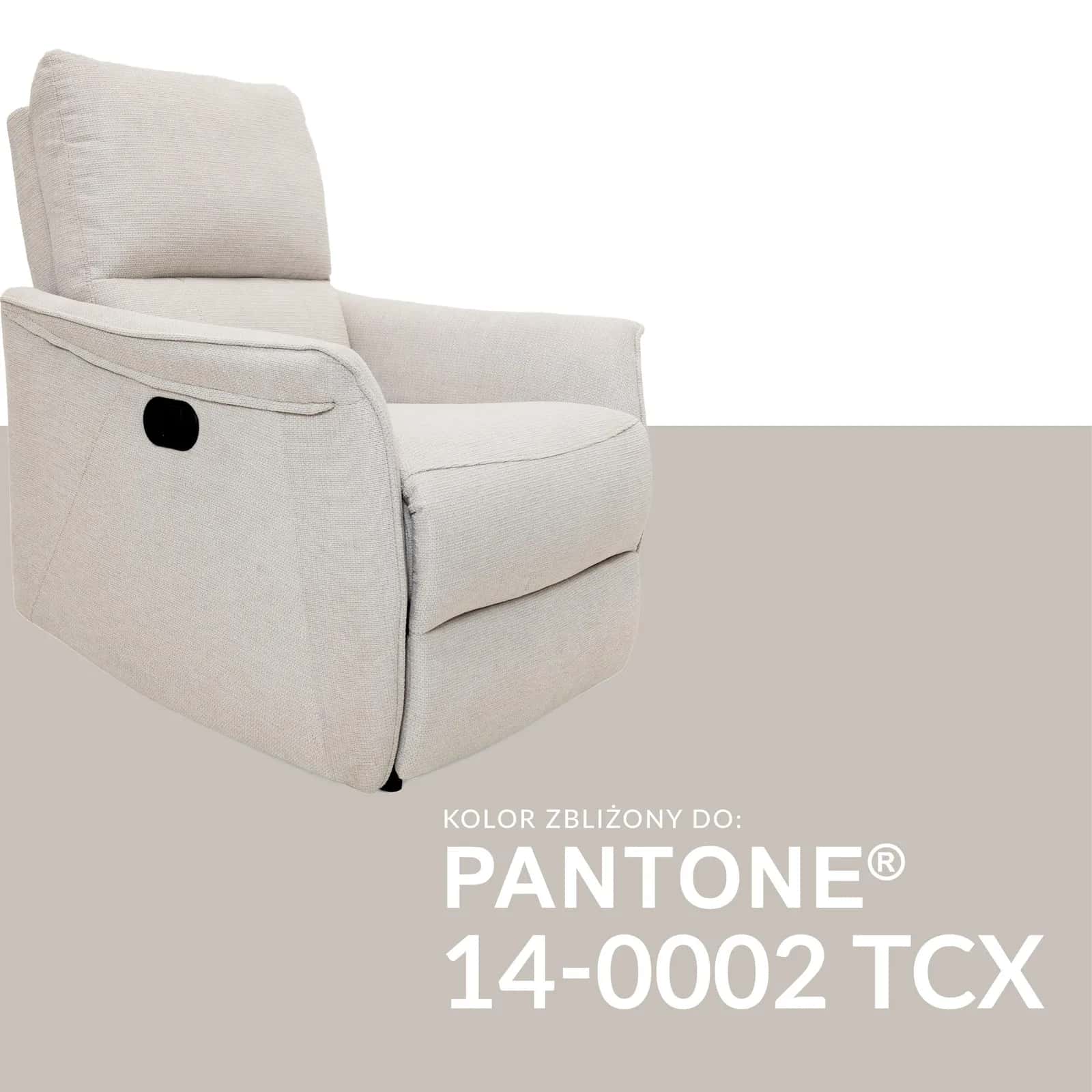 FW106 FOTEL TIMO Szen. Beż Recliner – miniatura 6