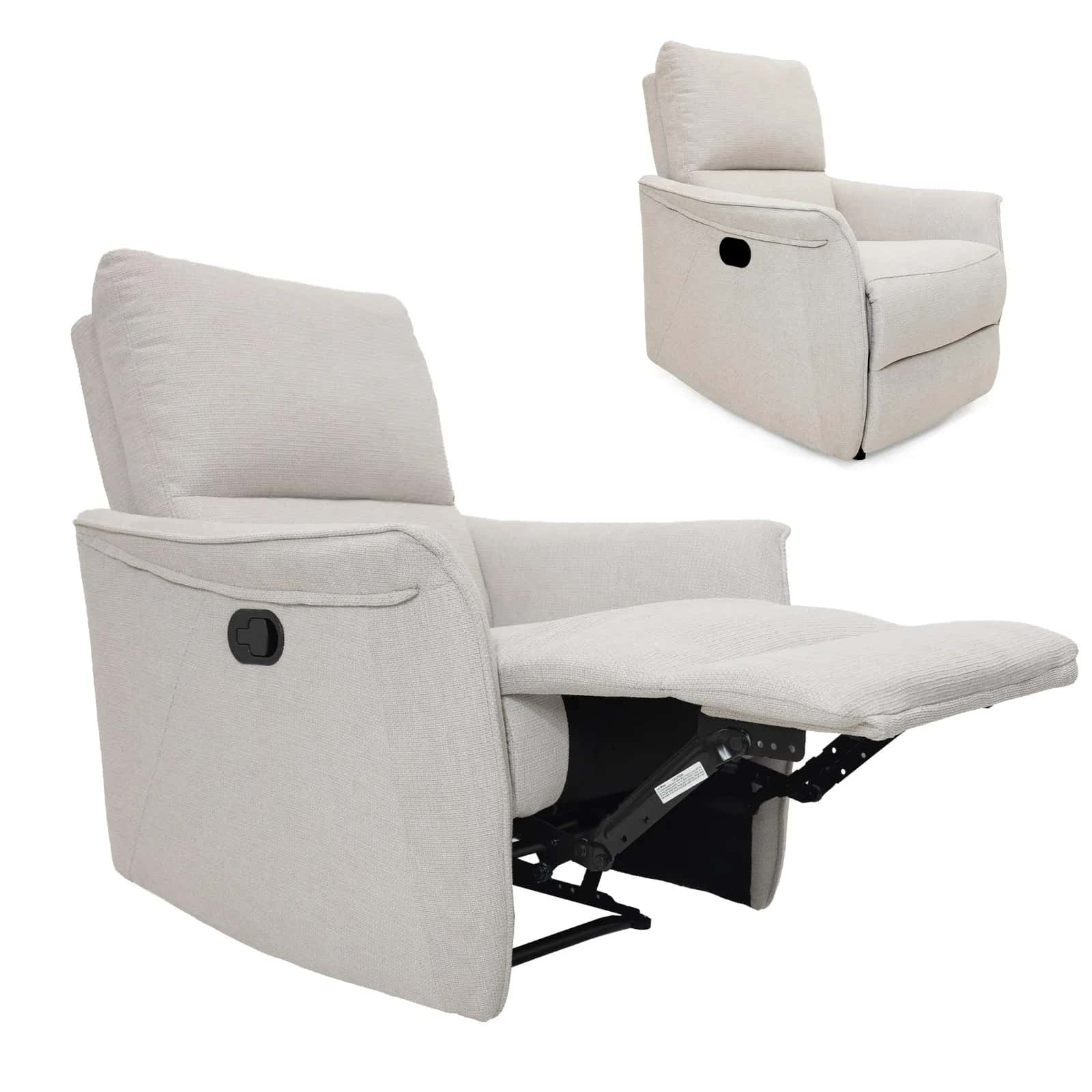 FW106 FOTEL TIMO Szen. Beż Recliner – miniatura 3