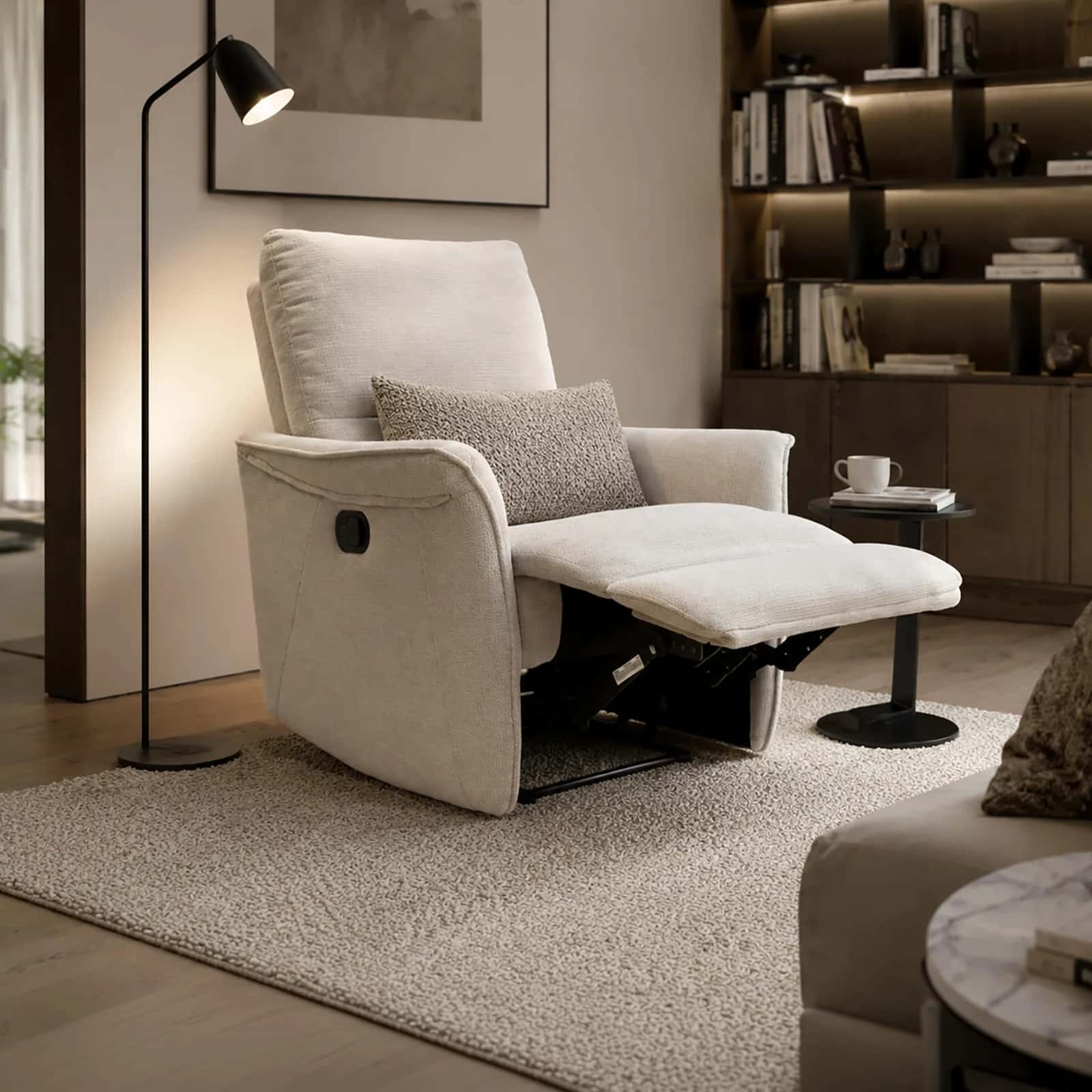 FW106 FOTEL TIMO Szen. Beż Recliner – miniatura 9