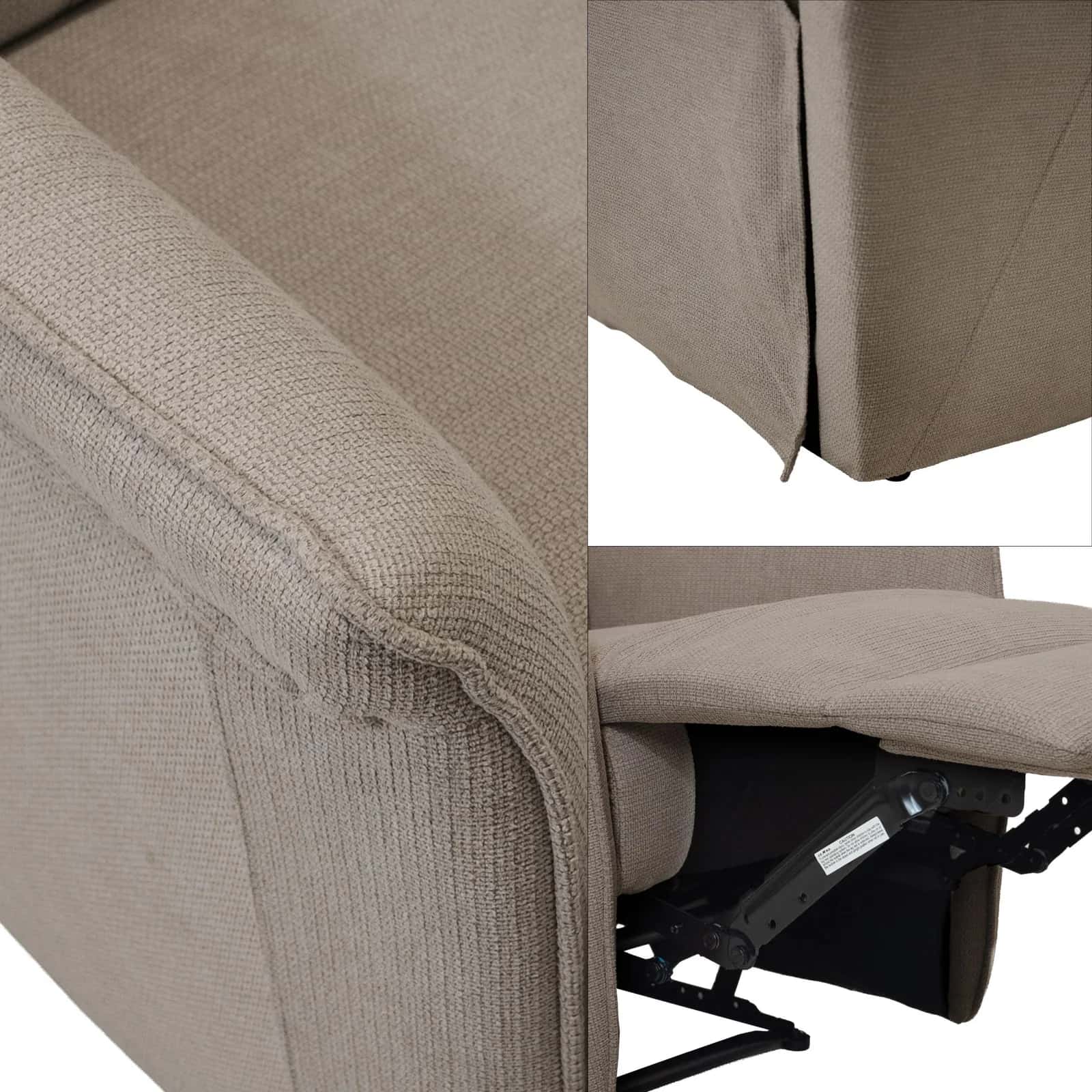 FW106 FOTEL TIMO Szen. Brąz Recliner – miniatura 5