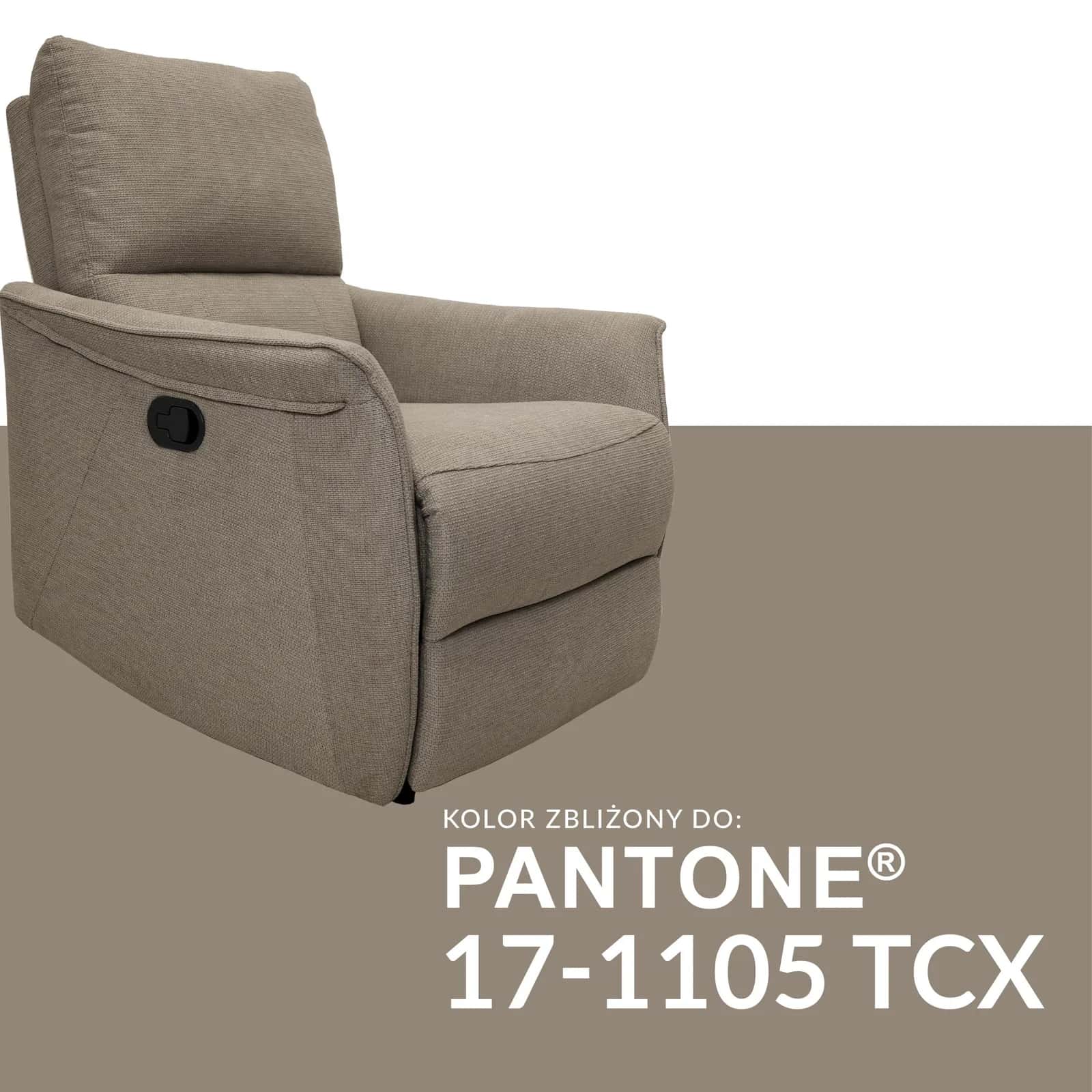 FW106 FOTEL TIMO Szen. Brąz Recliner – miniatura 6