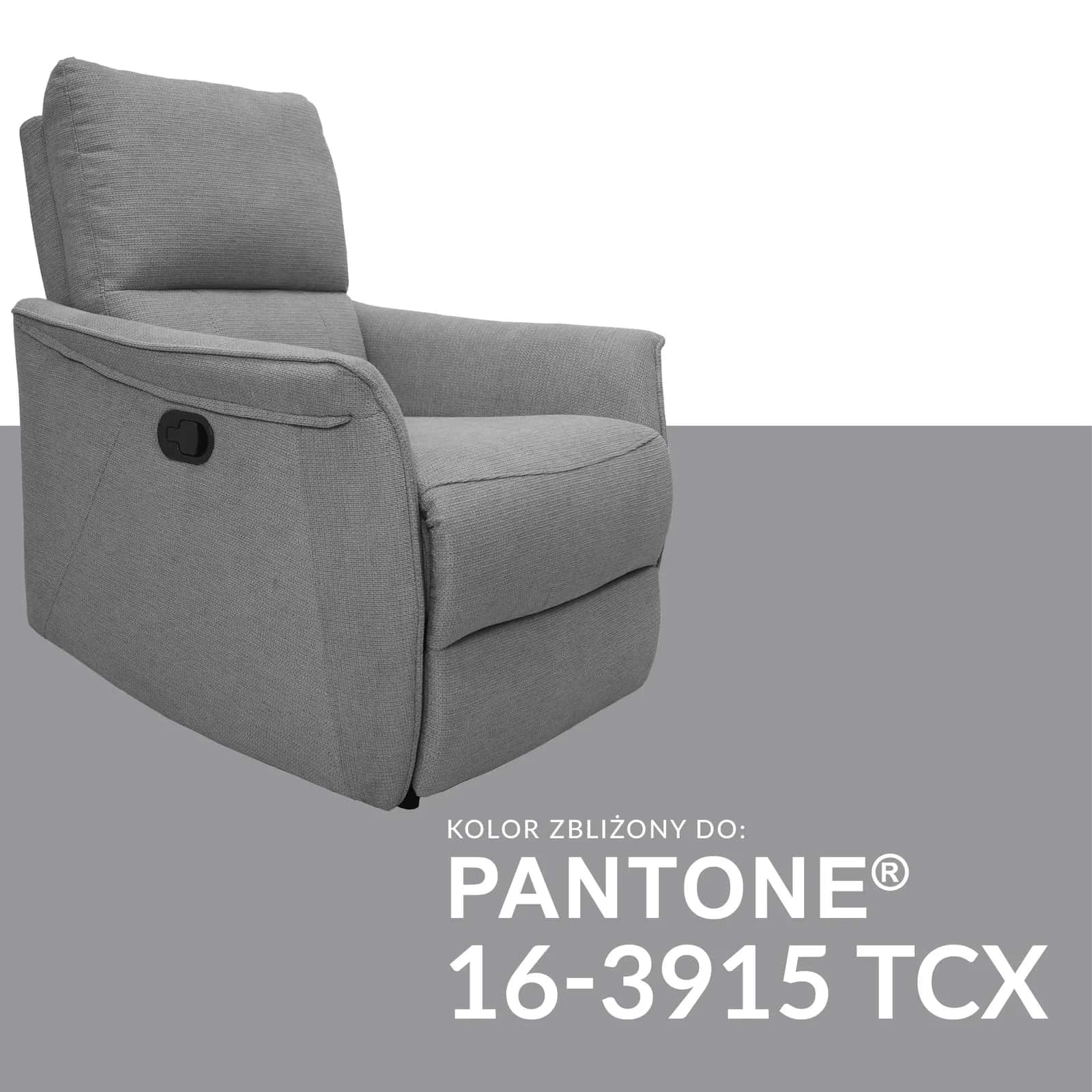 FW106 FOTEL TIMO Szen. Szary Recliner – miniatura 6