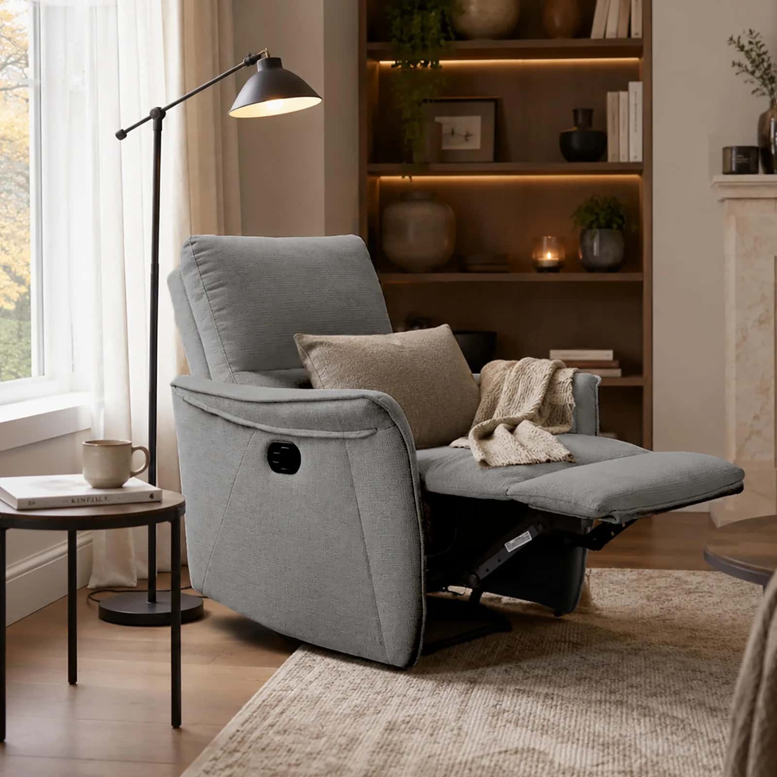 FW106 FOTEL TIMO Szen. Szary Recliner – miniatura 9