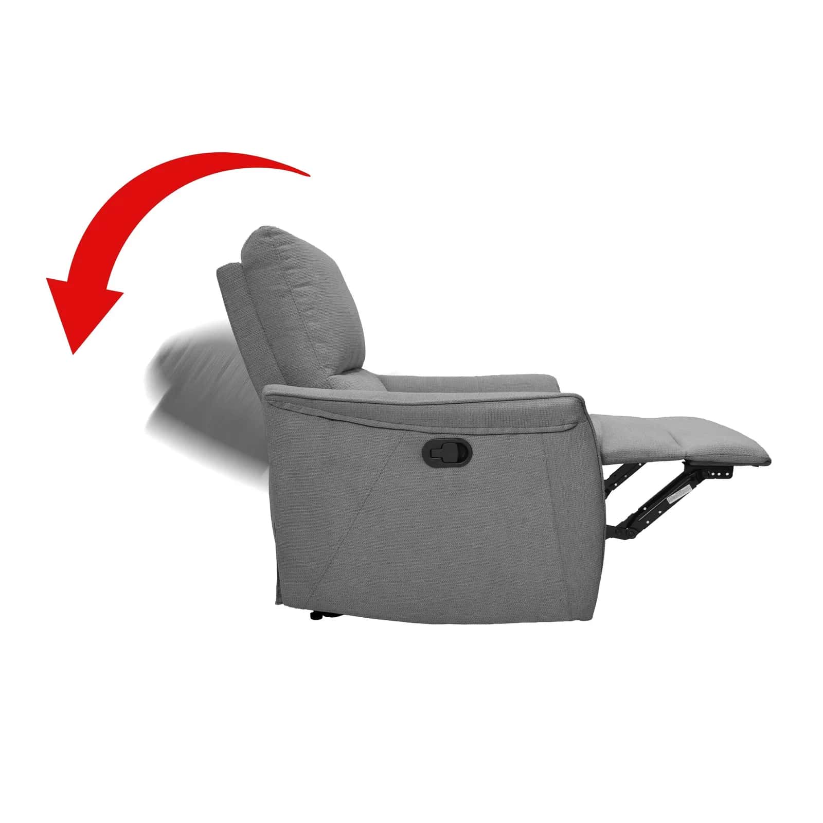 FW106 FOTEL TIMO Szen. Szary Recliner – miniatura 4