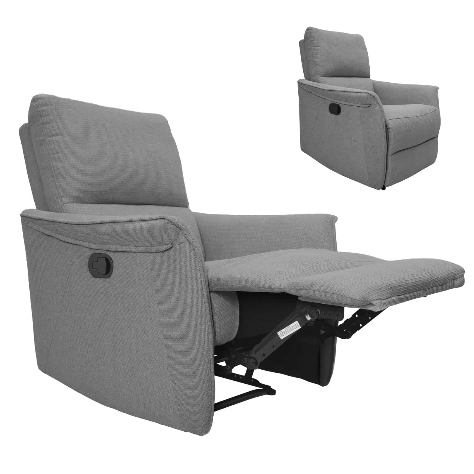 FW106 FOTEL TIMO Szen. Szary Recliner – miniatura 3