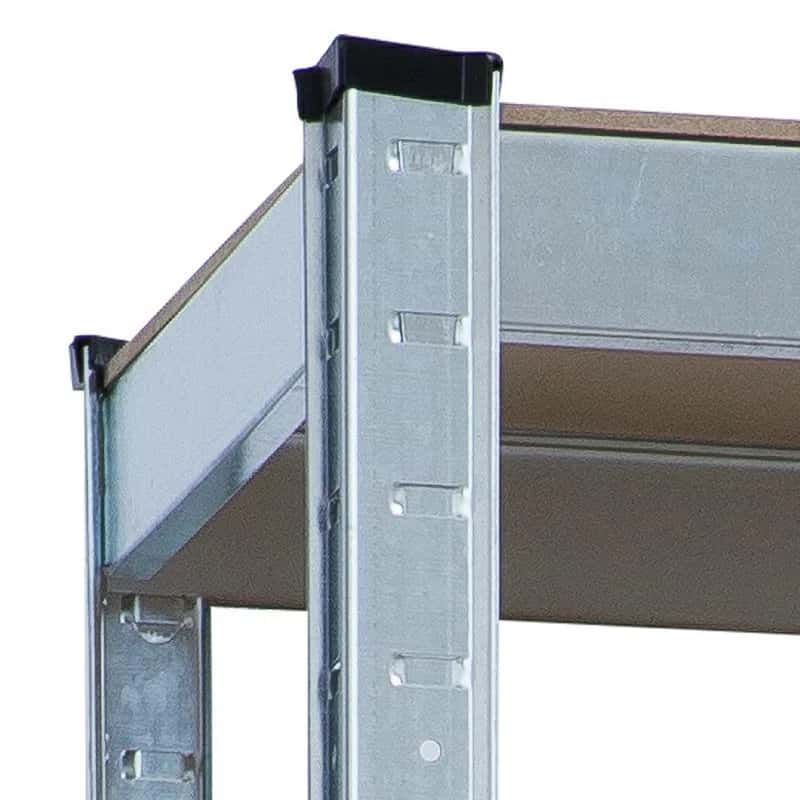 HD5000/150 Regał metal 180x90x40 czar DW – miniatura 2
