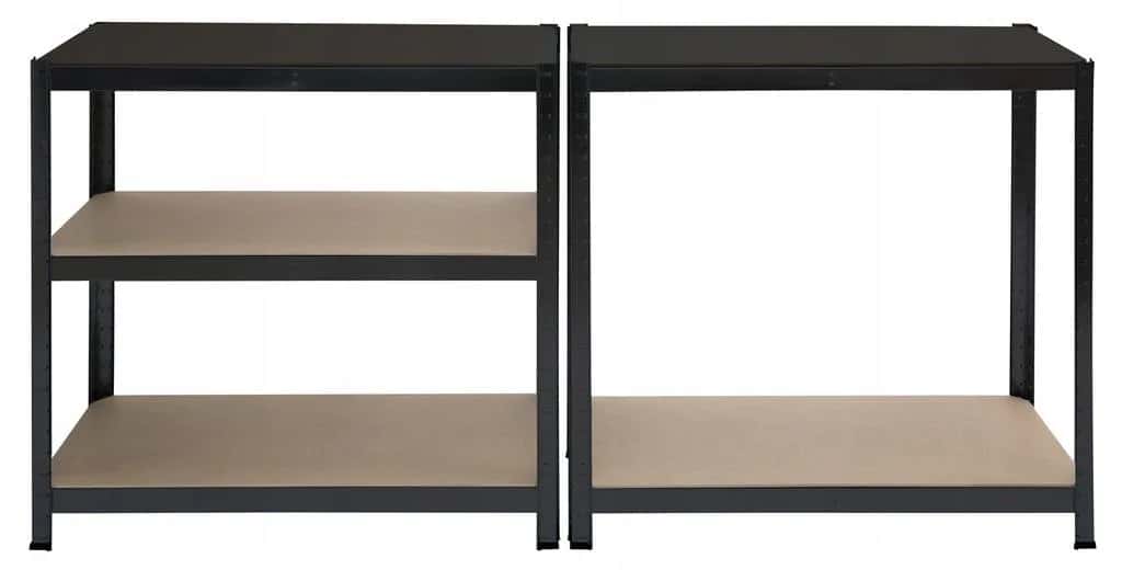 HD5000/150 Regał metal 180x90x40 czar DW – miniatura 4