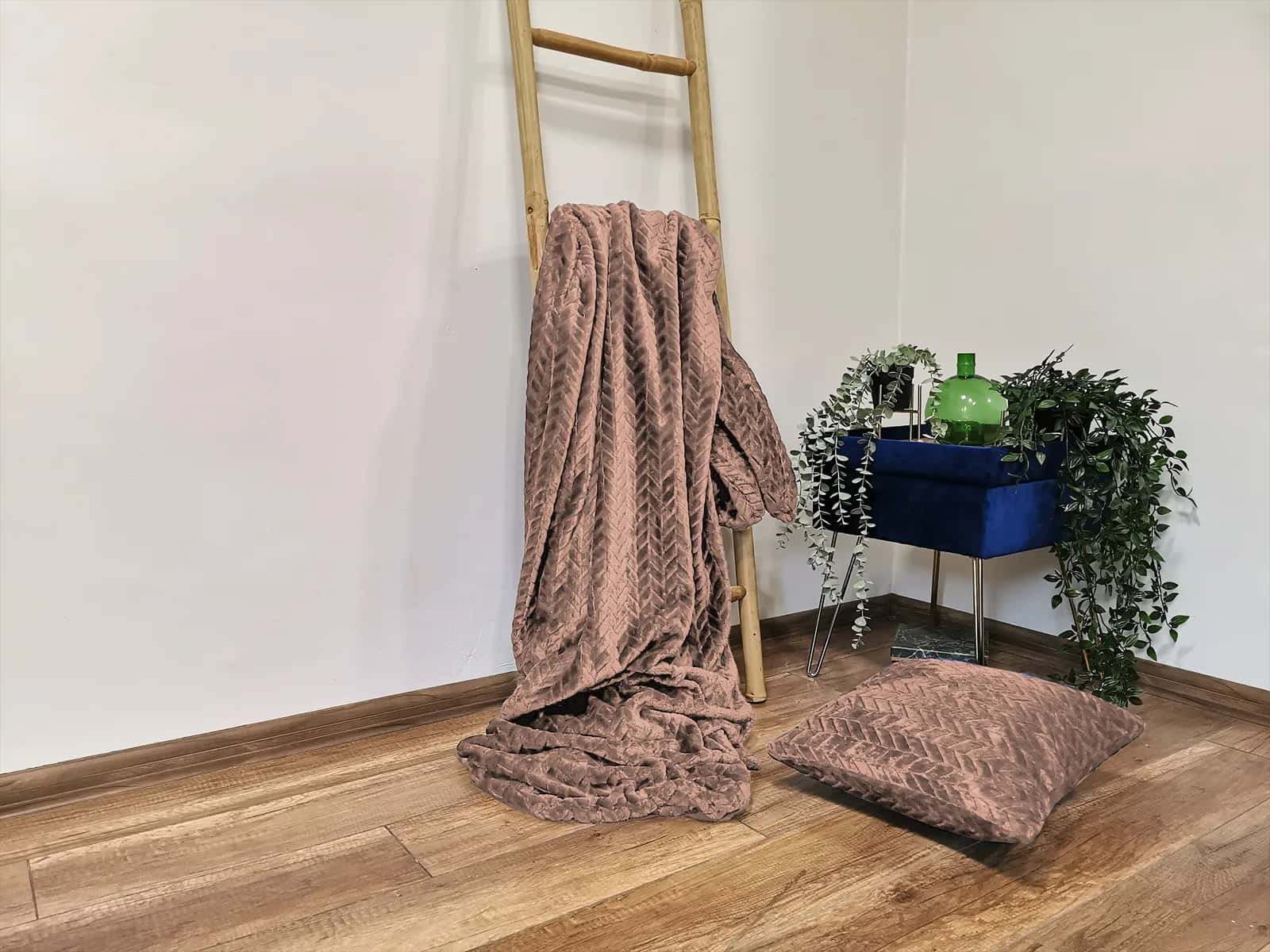 Koc FUERO 160x200 C. BEŻ – miniatura 4
