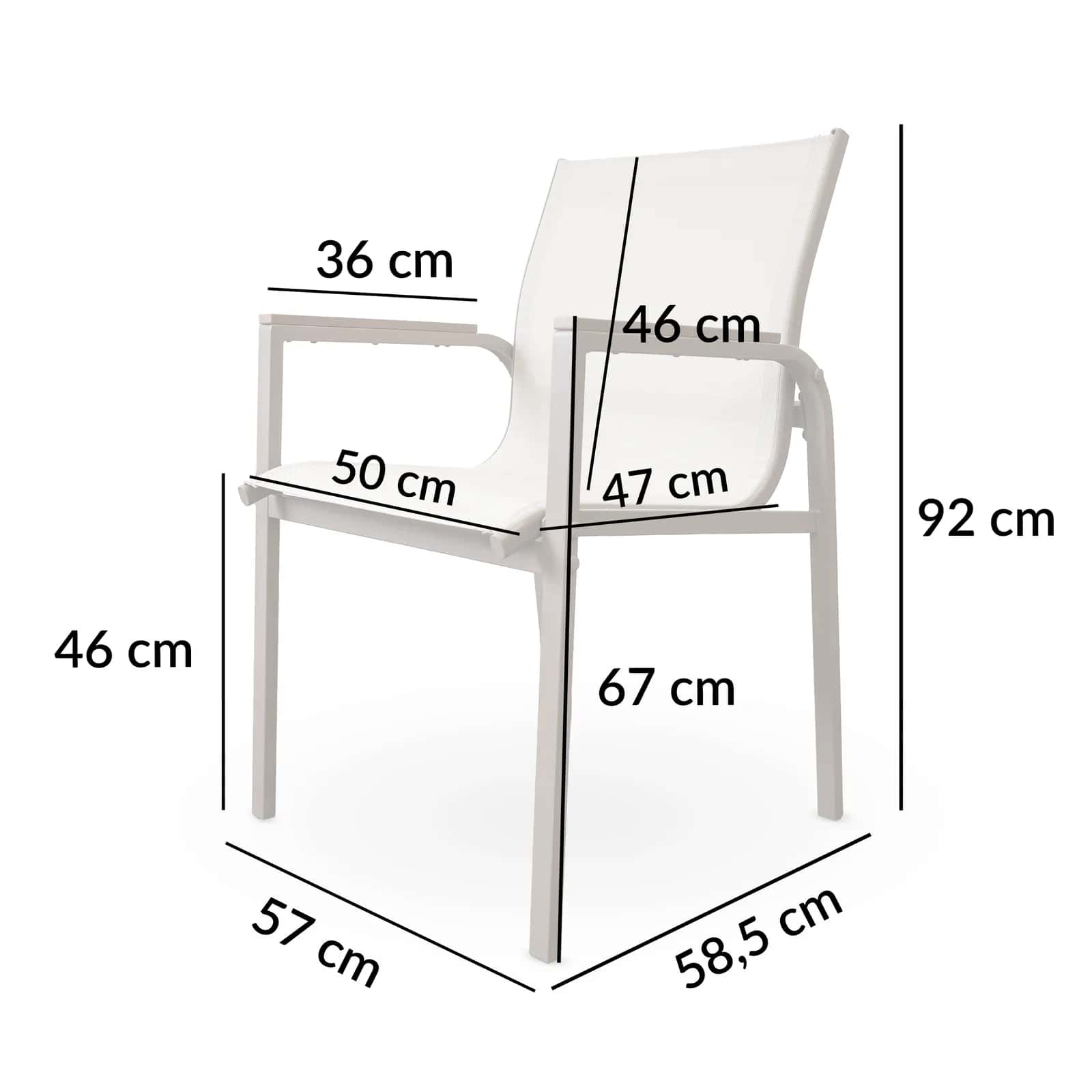 Krzesło XAVIER taupe – miniatura 8
