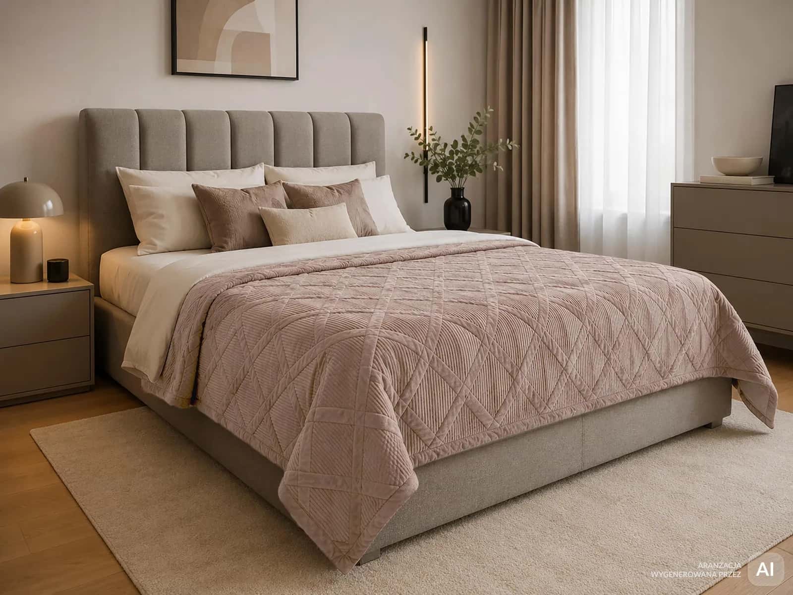 Narzuta pościelowa Aurora 200x230 cm łosoś – miniatura 5