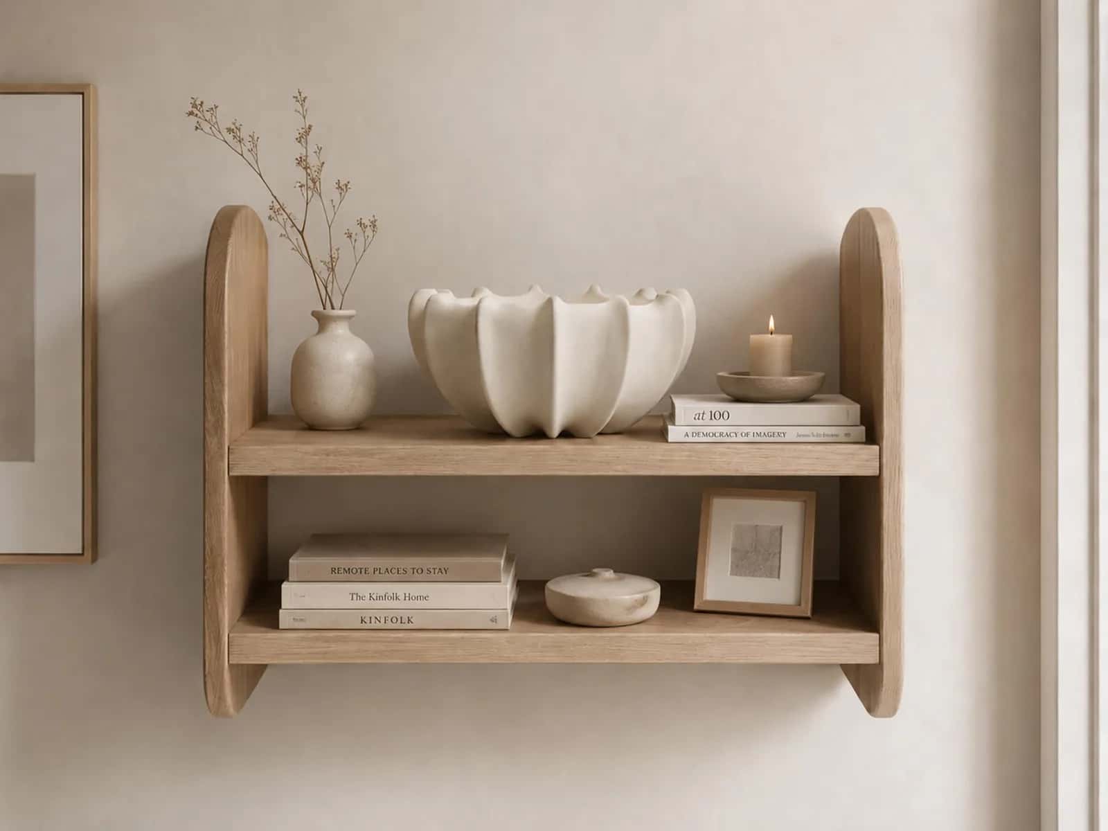 Patera ceramiczna ozdobna 1 biała 26,5x14cm – miniatura 5