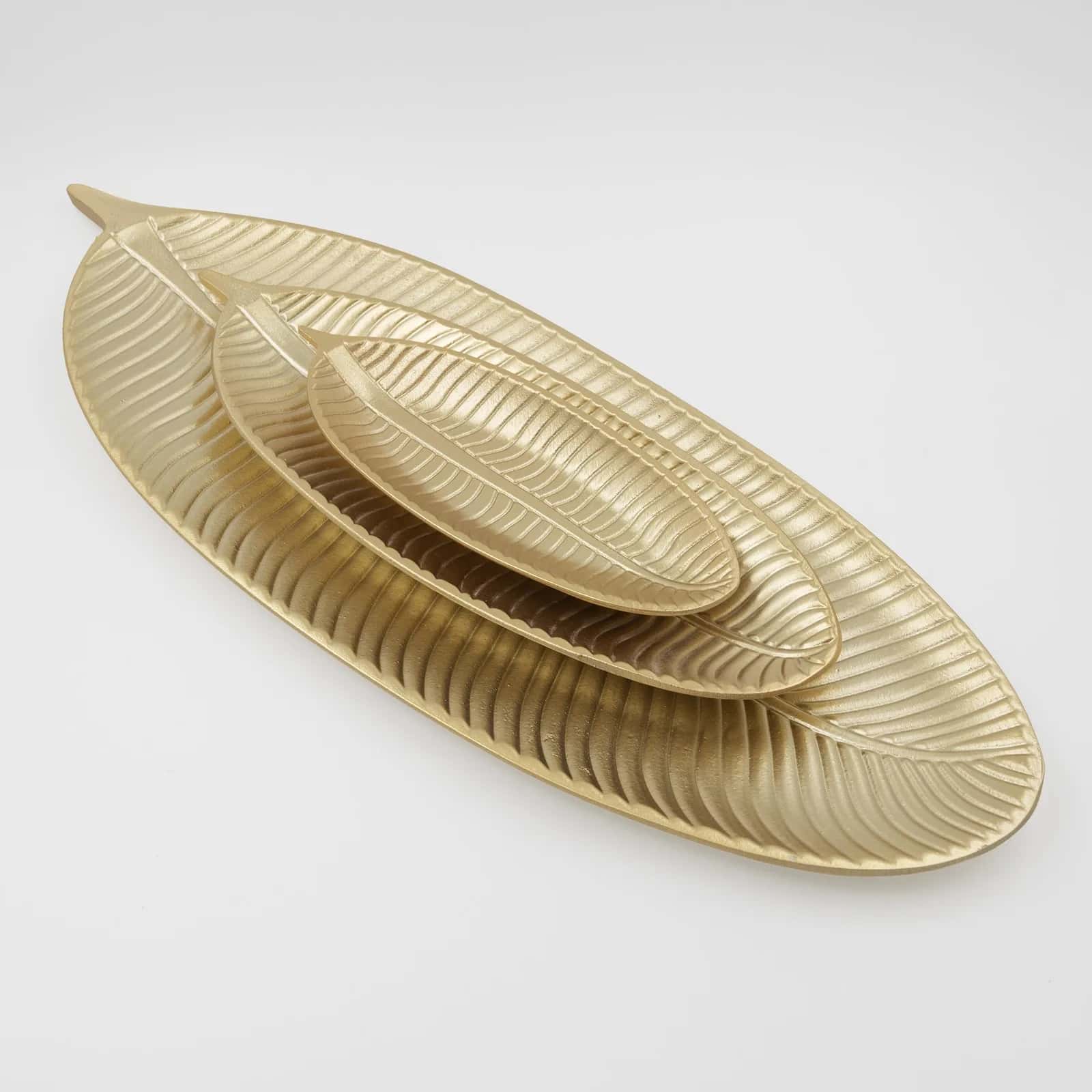 Patera ozdobna MDF liść bananowca 1 27x10x2cm – miniatura 4