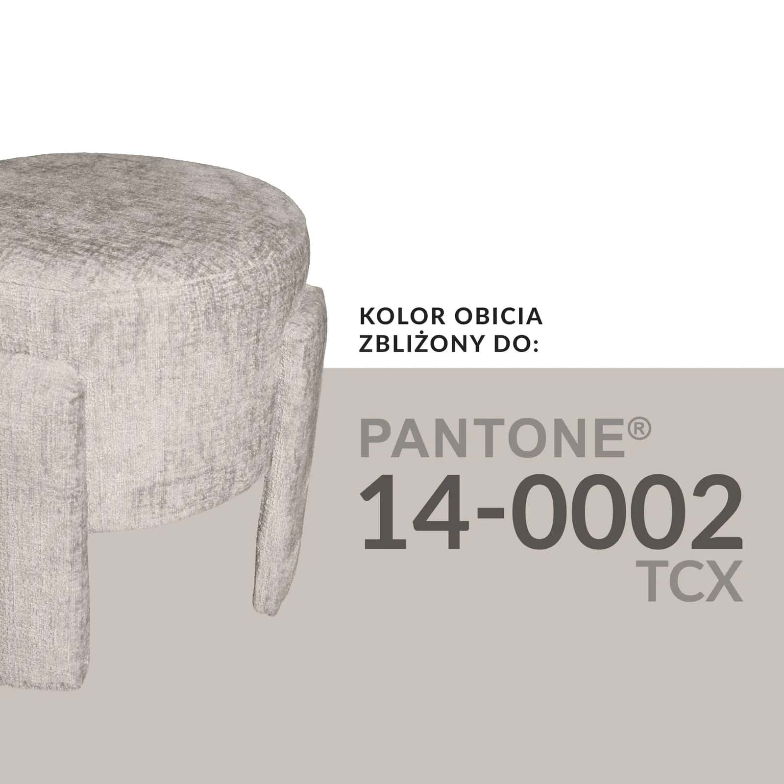 Pufa szenil WALLACE 42×42×40cm beż – miniatura 6