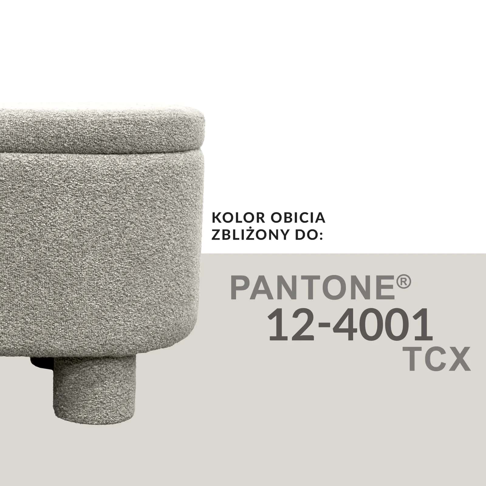 Pufa teddy duo HARRY 70×42×41cm beż – miniatura 4