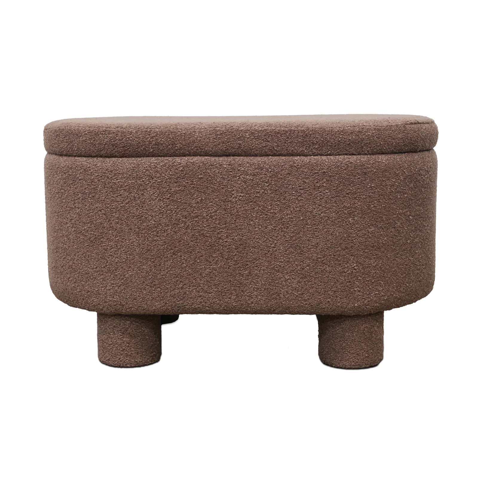 Pufa teddy duo HARRY 70×42×41cm terakota – miniatura 3