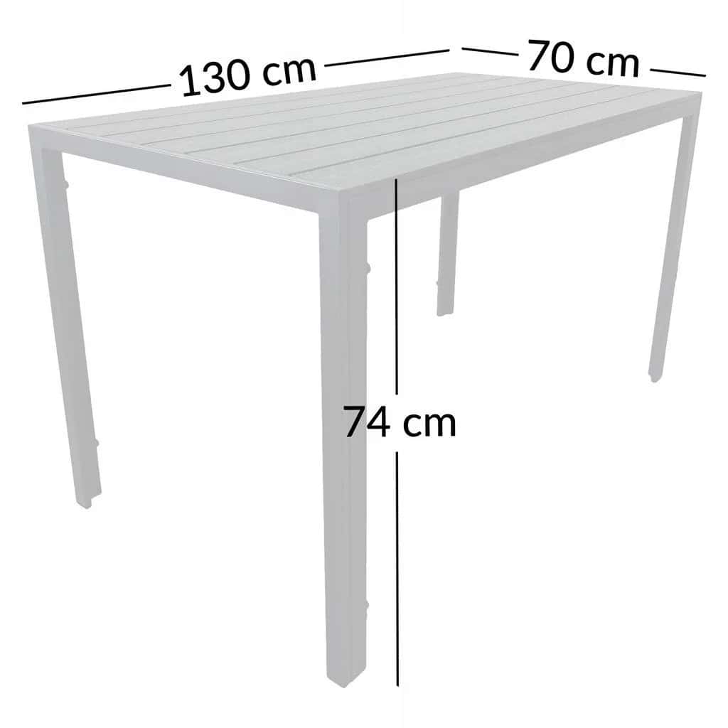 Stół BRENDA czarny/czarny – miniatura 8