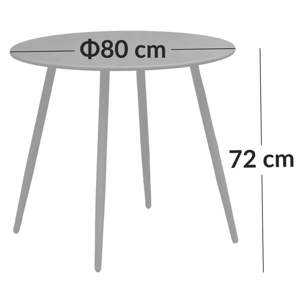 Stół LARS czarny – miniatura 2