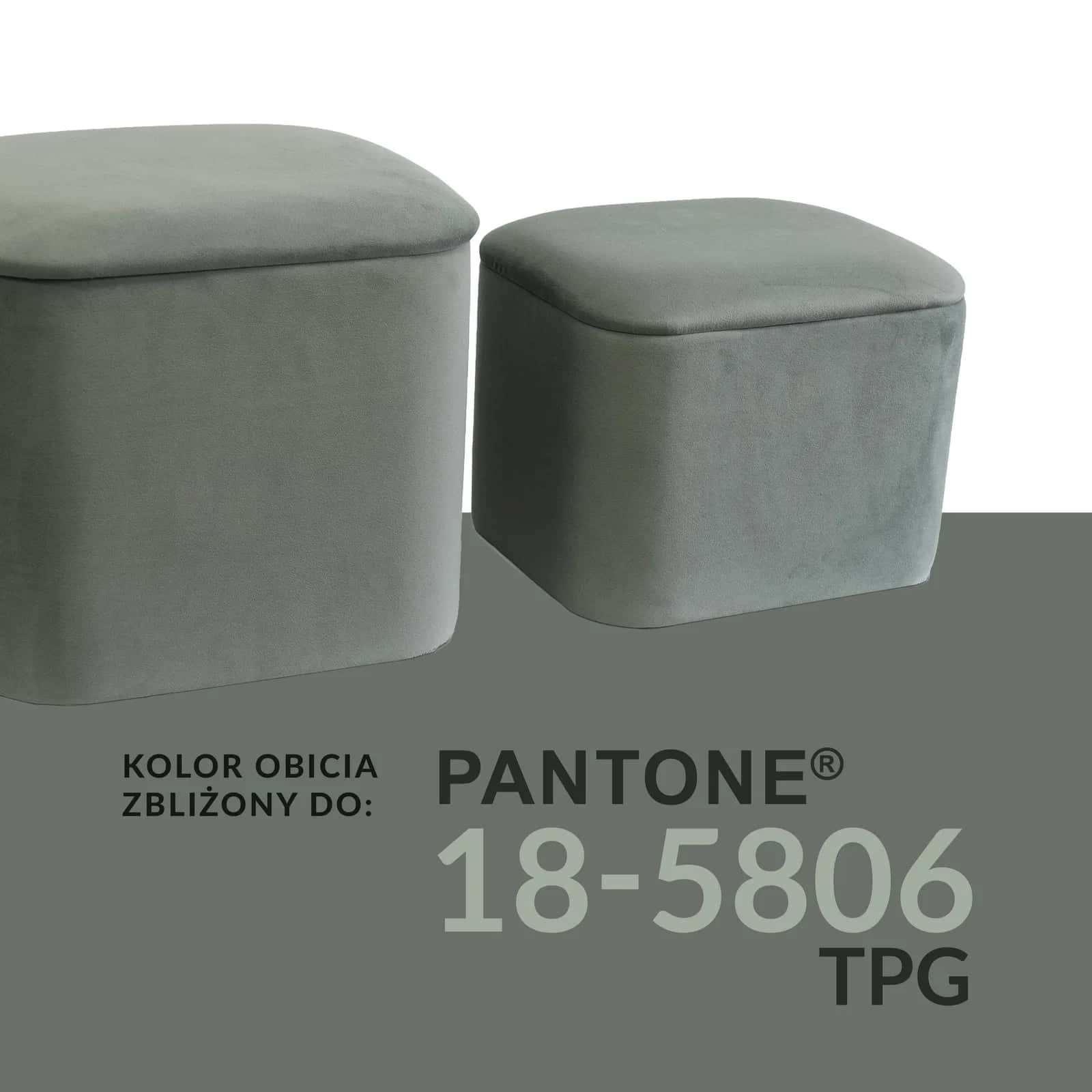 Zestaw puf w kolorze JANET 2 – miniatura 8