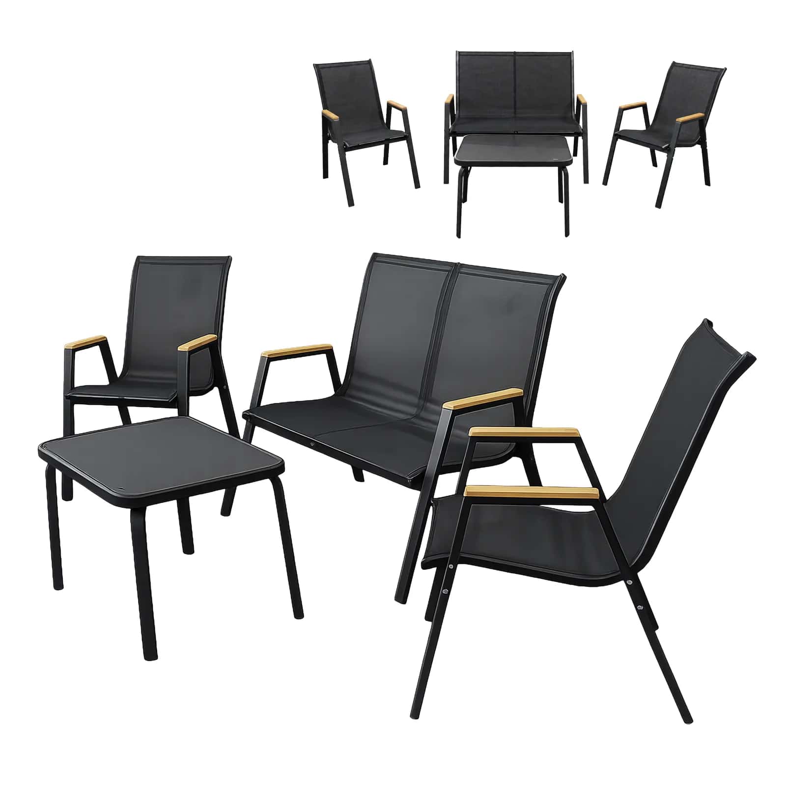 Zestaw ASTA 4os czarny – miniatura 2