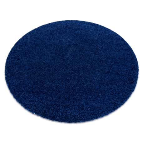 Dywan SOFFI koło shaggy 5cm granat – miniatura 1