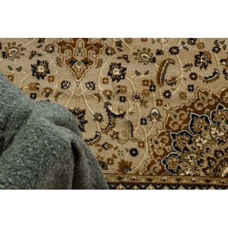 Dywan ROYAL E0177 Ramka, rozeta - beż / brązowy – miniatura 2