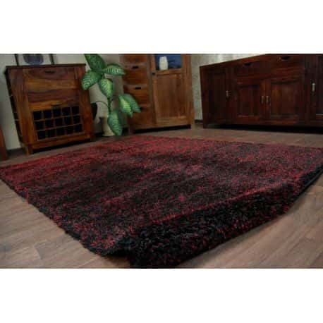 Dywan SHAGGY NARIN P901 black red – miniatura 3