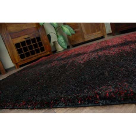 Dywan SHAGGY NARIN P901 black red – miniatura 2