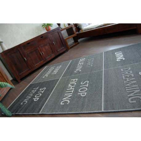 DYWAN SZNURKOWY SIZAL FLOORLUX 20275 YOLO czarny / srebrny – miniatura 3